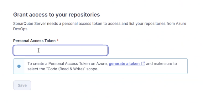 Grant access to your repositories