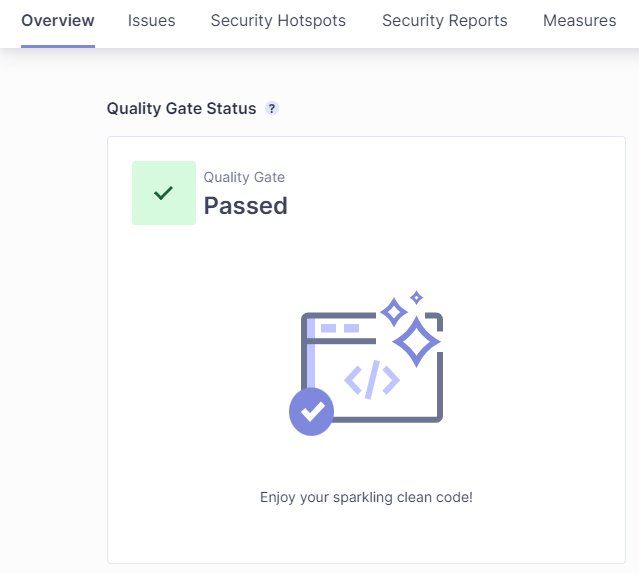 Passed quality gate in SonarQube Server.